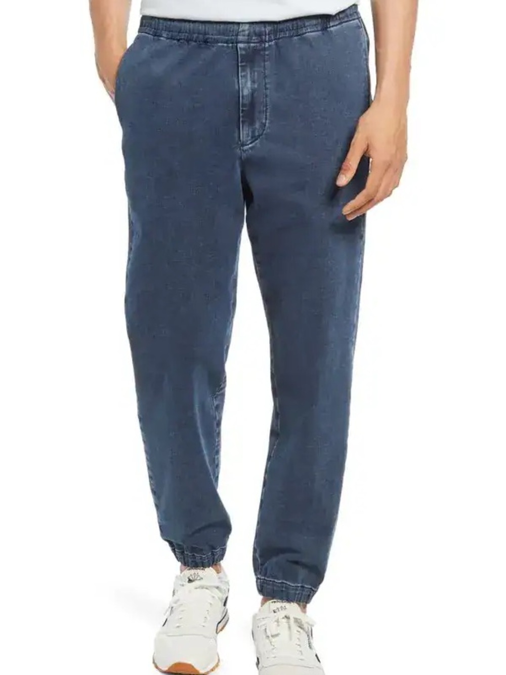 rag & bone Men's Relaxed Prospect Denim Joggers Blue Size Small